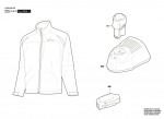 Bosch 1 600 A00 1J2 Heat+Jacket 10,8V Professional Jacket Spare Parts